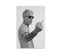 Anthony Bourdain Poster Decorative Painting Canvas Wall Posters And Art Picture Print Modern Family Bedroom Decor Posters 20x30inch(50x75cm)