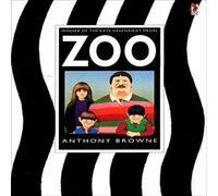Anthony Browne Zoo Paperback Book Anthony Browne Multicolor