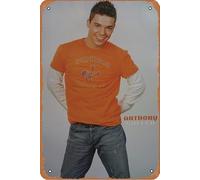 Anthony Callea Metal Tin Vintage Signs Funny Garage Bar Wall Decorations Retro Poster Plaque Sign 8 x 12 Inch