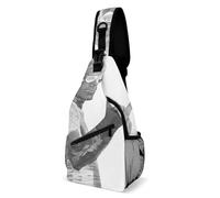 Anthony Cool Bourdain Single Shoulder Large Capacity Chest Bag Suitable for Outdoor Travel Unisex