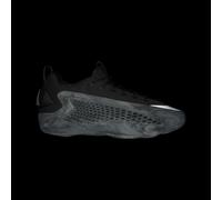 adidas Mens Anthony Edwards 1 Low 'Ascent' Basketball Shoes Silver Pebble/Core Black/Wonder Beige 9.5