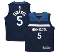 Anthony Edwards Minnesota Timberwolves NBA Kids 4-7 Navy Icon Edition Player Jersey, Anthony Edwards Minnesota Timberwolves Navy, 5-6