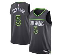 Anthony Edwards Minnesota Timberwolves NBA Kids Youth 8-20 Gray Statement Edition Swingman Jersey, Anthony Edwards Minnesota Timberwolves Gray, 10-12