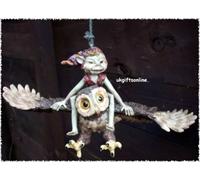 Anthony Fisher Naughty Pixie flying on a Owl