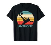 Anthony Football Gift - Name Personalised Boys Mens T-Shirt