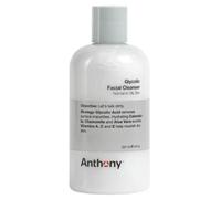 Anthony Glycolic Facial Cleanser for Men, Daily Exfoliating & Hydrating Face Wash, Shave Prep, Non-Foaming, Deep Cleansing, Gentle on Sensitive Skin, Removes Dirt & Oil, Smooths Texture, 237ml
