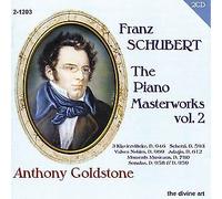 Anthony Goldstone - Schubert - Piano Masterworks, Vol 2 [CD]