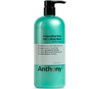 Anthony Invigorating Rush Hair and Body Wash - Pine Wood Scent Contains Eucalyptus Extract, Canadian Balsam & Birch Leaf - 946ml
