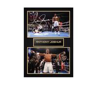 Anthony Joshua Boxing Printed Autograph Memorabilia - Framed Gift A3 Unframed