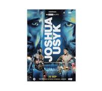 Anthony Joshua Vs. Oleksandr Usyk 2021 Fight Boxing Poster Canvas Poster Wall Art Decor Print Picture Paintings for Living Room Bedroom Decoration 16x24inch(40x60cm)