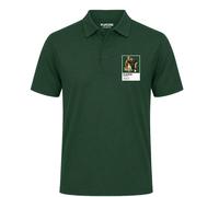 Anthony Kim Family Golf Icon Frame Men's Polo Shirt - Bottle Green / S