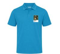 Anthony Kim Family Golf Icon Frame Men's Polo Shirt - Sapphire Blue / L