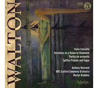 Martyn Brabbins: BBC Scottish Symphony Orchestra - Walton: Violin Concerto, Partita & Hindemith Variations