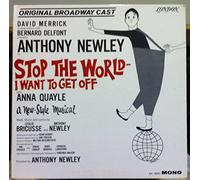 Anthony Newley - Stop The World I Want to Get OFf Original Bway Cast Album LP
