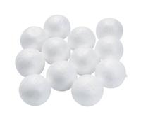 Anthony Peters Polystyrene Spheres/Balls - 25mm Diameter - Pack of 50 - White
