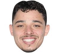 Anthony Ramos (Smile) Celebrity Mask, Flat Card Face, Fancy Dress Mask