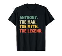Anthony The Man The Myth The Legend Vintage Gift for Anthony T-Shirt