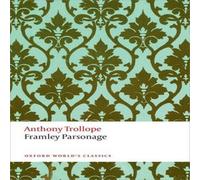 Anthony Trollope Framley Parsonage Paperback Book Anthony Trollope Multicolor