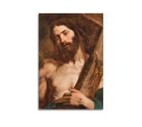 Anthony Van Dyck Christ Carrying The Cross Poster Aesthetic Canvas Wall Art Prints Modern Room Decoration for Household Space 24x36inch