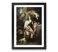 Anthony Van Dyck Lady Digby Framed Print | A2 Oak Framed Wall Art | Ready to Hang | Modern Nature Picture | Living Room Bedroom Lounge Office