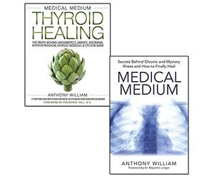 anthony williams medical medium collection 2 books set (thyroid healing,[hardcover], medical medium)