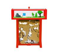 AntHouse - 3D Sand Ant Hill | Red T Kit 15x15x1,5 cm | Ant Farm