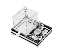 Anthouse Ant Educational Kit with Queen Included - Professional Acrylic Anthill 4x4.7x0.5in for Kids and Beginners | Ant Farm for Observation and Learning (Black)