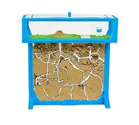 AntHouse. en - Sand Ant 3D 25x20x1.5cm | Kit T Big Blue | Ant Farm | Includes Colony of Ants