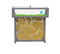 AntHouse. en - Sand Ant 3D 25x20x1.5cm | Kit T Big Grey | Ant Farm | Includes Colony of Ants