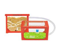 AntHouse - Natural Sand Ant Farm | 3D Mini Kit (Sandwich + Forage Box) | Color Red