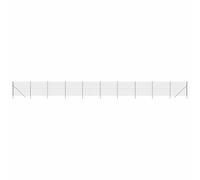 vidaXL Galvanised Steel Wire Mesh Fence with PVC Coating - Anthracite, UV Resistant, Rustproof and Variable Size for Outdoor Use