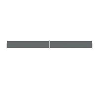 (anthracite, 117 x 1200 cm) vidaXL Retractable Side Awning Garden Privacy Screen Multi Colours Multi Sizes