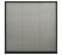 Plisse Insect Screen for Windows Aluminium Multi Colours Multi Sizes vidaXL