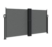 Retractable Side Awning Outdoor Privacy Screen Balcony Sunshade Shelter vidaXL
