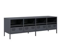 (anthracite, 135 x 39 x 43.5 cm) vidaXL TV Cabinet TV Stand TV Unit Entertainment Centre Cold-rolled Steel
