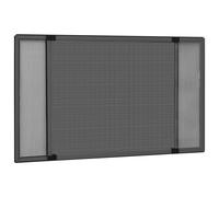(anthracite, 143 x 50 cm) vidaXL Extendable Insect Screen for Windows Decoration 50/75 cm Multi Colors