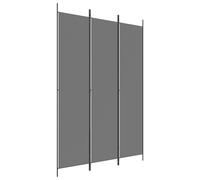 (anthracite, 150 x 220 cm) vidaXL 6-Panel Room Divider Fabric Privacy Screen Paravent Multi Colours/Sizes