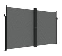(anthracite, 200 x 600 cm) vidaXL Retractable Side Awning Outdoor Privacy Screen Balcony Sunshade Shelter
