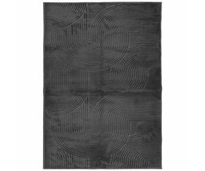 (anthracite, 240340 cm) vidaXL Rug Fluffy Rug Floor Carpet Area Rug IZA Short Pile Scandinavian Look