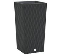 Planter with Removable Inner Garden Raised Bed Plant Pot PP Rattan vidaXL