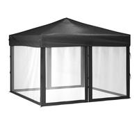 (anthracite, 292 x 292 x 245 cm) vidaXL Folding Party Tent with Sidewalls Pavilion Marquee Multi Colours/Sizes