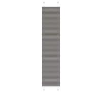 vidaXL Pleated Blind Anthracite 40x200 cm Fabric Width 39.4 cm Polyester, Black