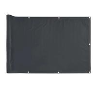 vidaXL Balcony Privacy Screen Anthracite 400x120 cm PVC UK
