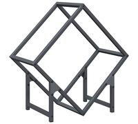 (anthracite, 50 x 25 x 50 cm) vidaXL Firewood Rack Olive Green 60x25x60 cm Cold-rolled steel