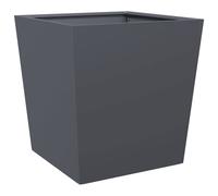 vidaXL Garden Planter Anthracite 50x50x50 cm Steel