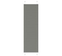 (anthracite, 60 x 200 cm) vidaXL Pleated Blind Anthracite 60x100 cm Fabric Width 59.4 cm Polyester