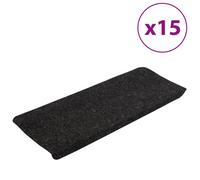 (anthracite, 65 x 28 cm) vidaXL Self-adhesive Stair Mats Carpet Stair Treads Stair Step Protector Rug