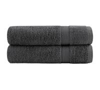 (anthracite, 70 x 140 cm/ 2 pcs) vidaXL Premium Sauna Towels Guest Bath Towel 10 pcs Grey 600gsm 100% Cotton
