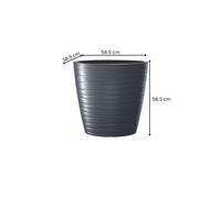 (Anthracite, 75 L) Flower Pots Maze Style Garden Patio 56L-75L
