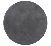 vidaXL Rug HUARTE Short Pile Soft and Washable Anthracite Ø 80 cm